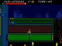 une photo d'Ã©cran de Streets of Rage (Master System) sur Sega Master System